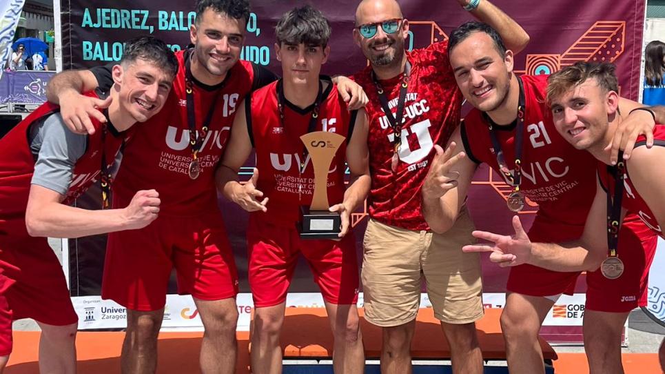 La UVic-UCC queda en tercer lloc al Campionat D'Espanya Universitari de Bàsquet 3x3
