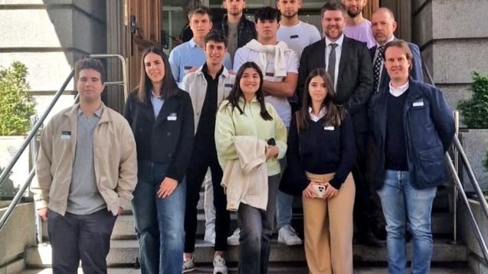Estudiants de Periodisme Polític a Madrid