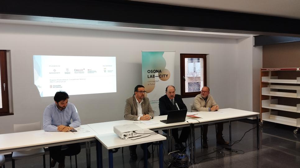 Intervenció del rector Josep Eladi Baños a la cloenda d'Osona Lab City