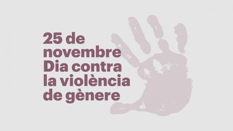 25N- Dia contra la violència de gènere
