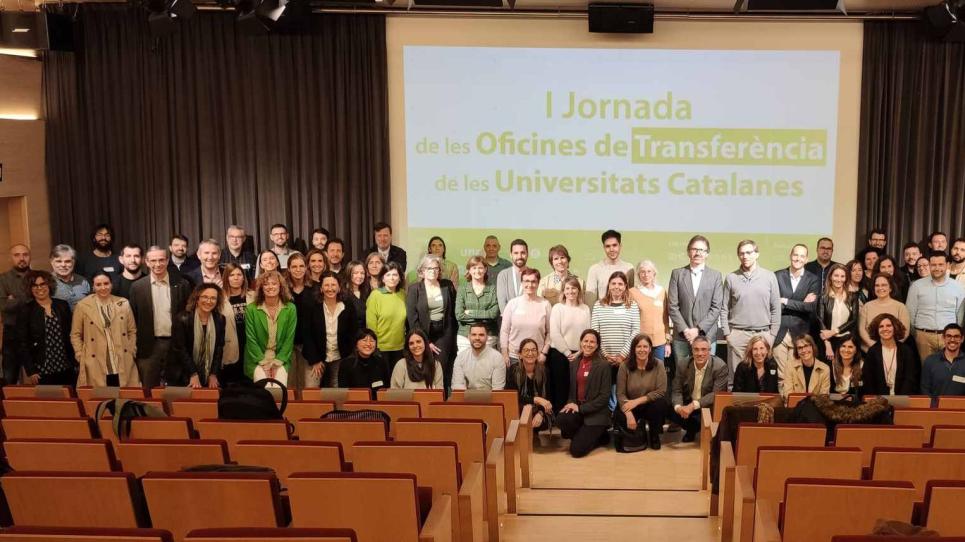 Participants a la jornada de les OTCs de les universitats catalanes, on va assistir l'OTRI de la UVic-UCC