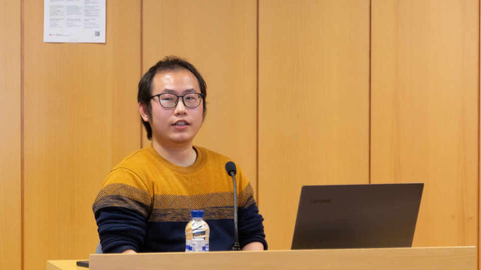 Hao Jia, nou doctor de la UVic-UCC 