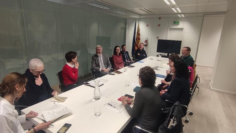 Reunió dels vicerectorats de Recerca i Internacional a Brussel·les