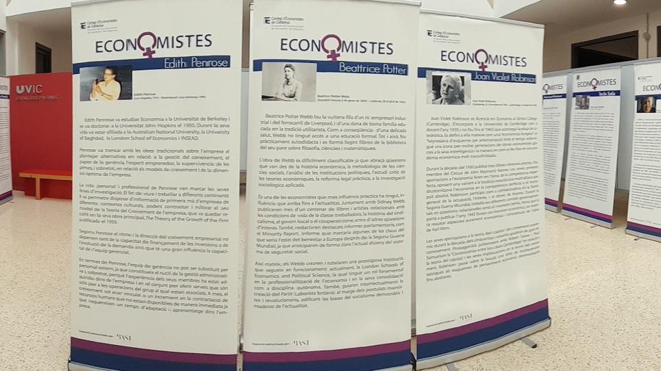 Exposició "Dones economistes"