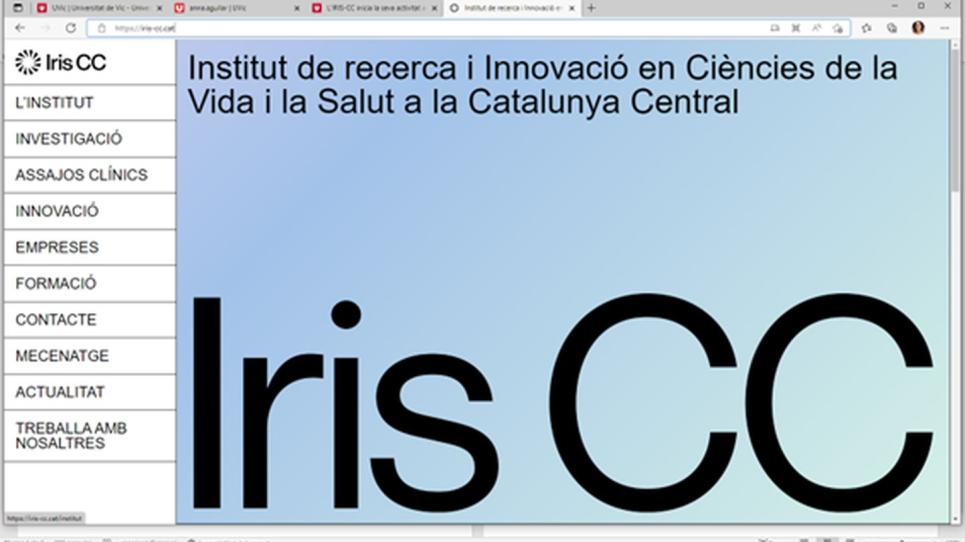 Web de l'IRIS-CC