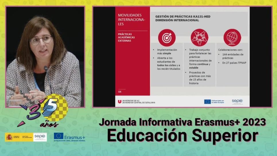 Jornada Anual Informativa Erasmus+ 2023 – Educación Superior