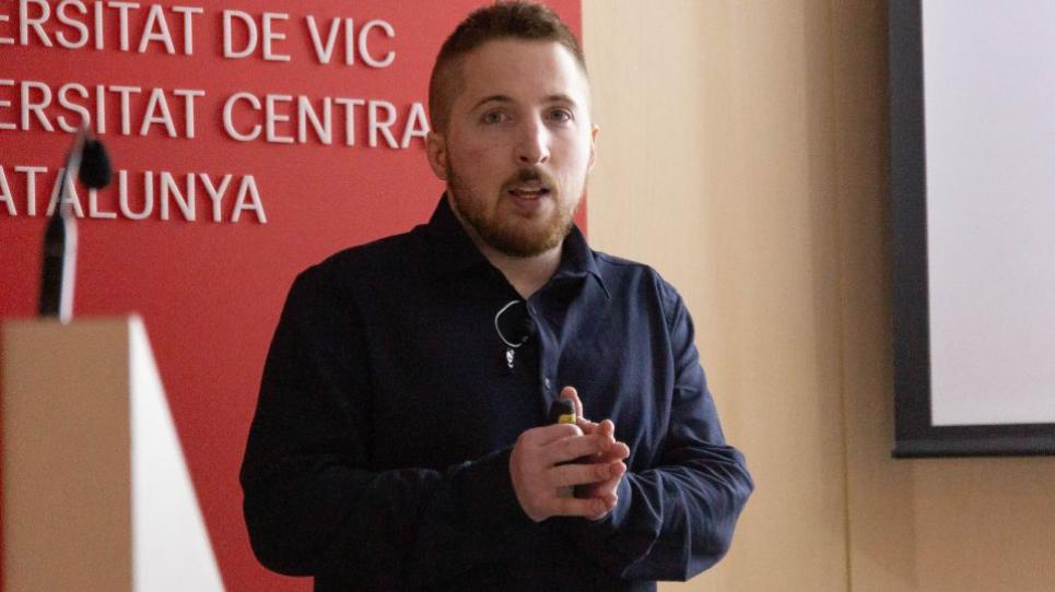 Adrià Tuneu Puig, nou doctor de la UVic-UCC