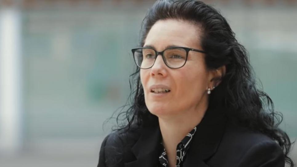 Montse Romero en el vídeo dels 25 anys de la UVic-UCC