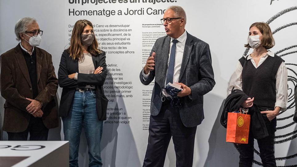 Un projecte és un trajecte, exposició en homenatge a Jordi Cano