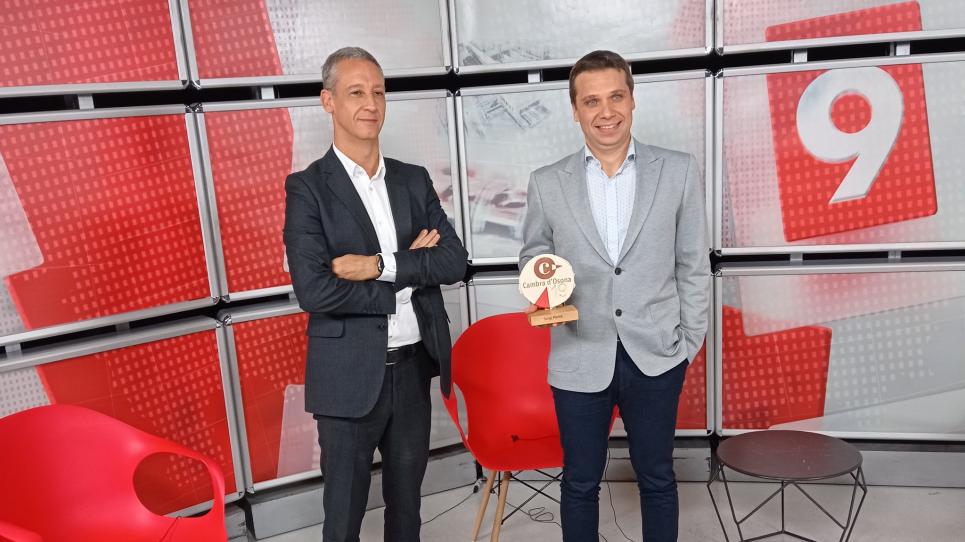 Sergio Ponsá recull el premi Innovació i Talent en el marc dels premis Osonenc de l’any 2019