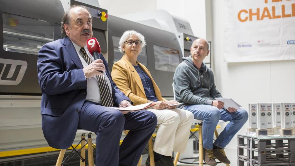 Josep Eladi Baños, Mercè Girbau, Ricard Huguet