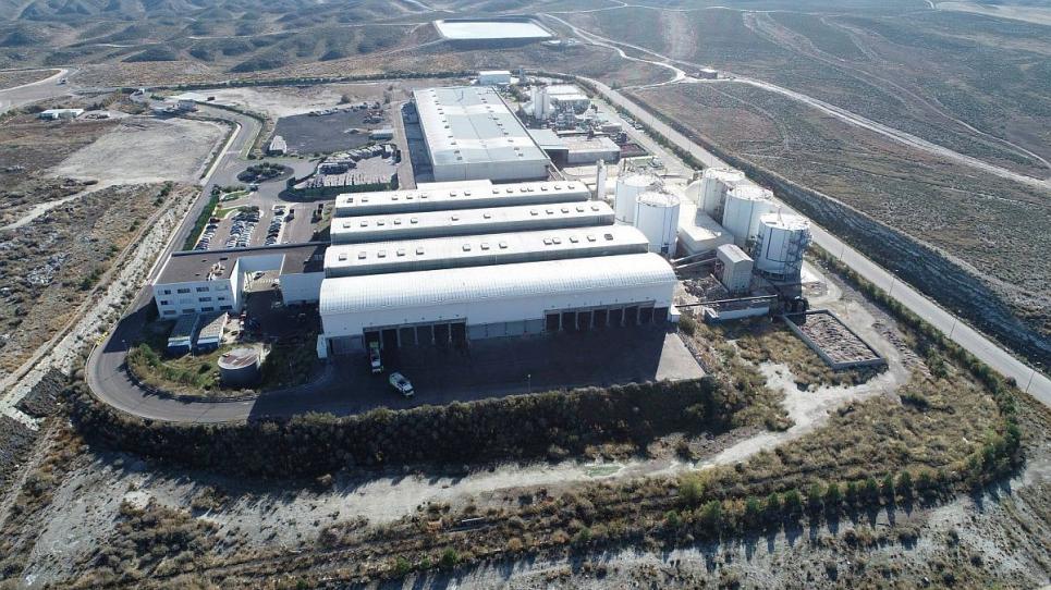 Localització de la futura biorefineria a Saragossa