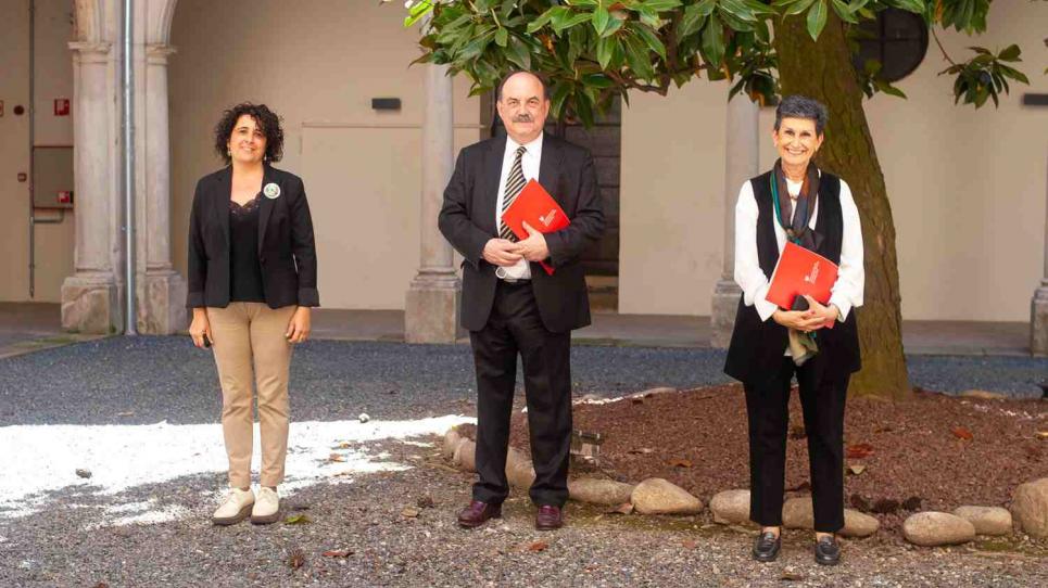 Berta Vila, Josep Eladi Baños, Cecila Elguero de Quiroz