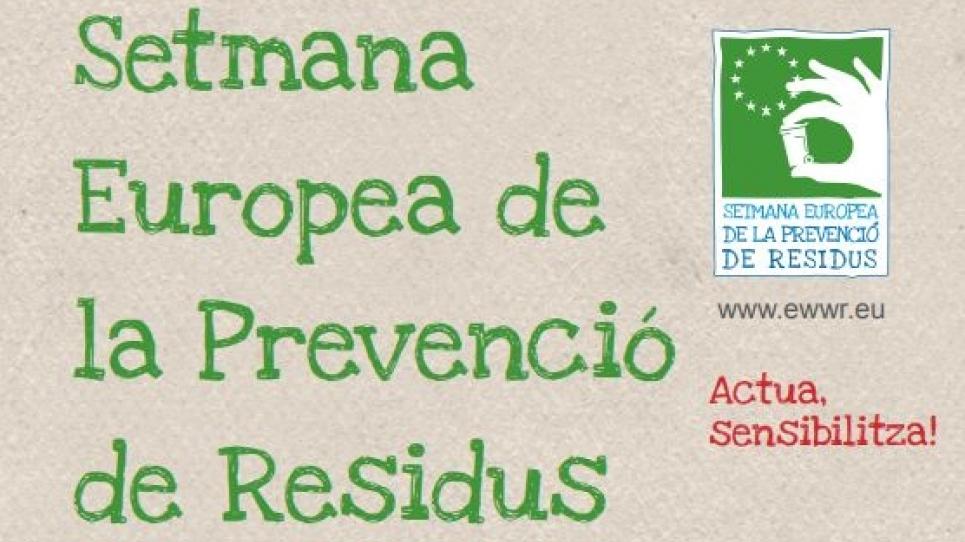 Cartell de la Setmana Europea de Prevenció de Residus