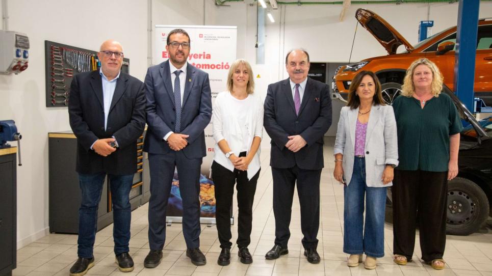 Jordi Baiget, Albert Castells, Alba Barnusell, Josep Eladi Baños, Malu Calle i Isabel Llorente