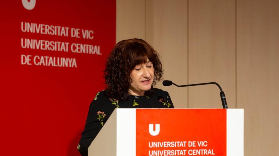 Raquel Cercós Raichs, nova doctora de la UVic-UCC 