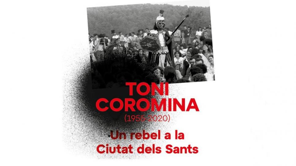 Cartell de l'homenatge a Toni Coromina